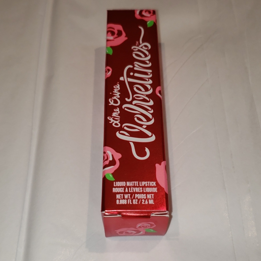4x HP ๐ Lime Crime Velvetines Liquid Lipstick BLUE 'Teacup' Vegan USA Last One! - Picture 10 of 10